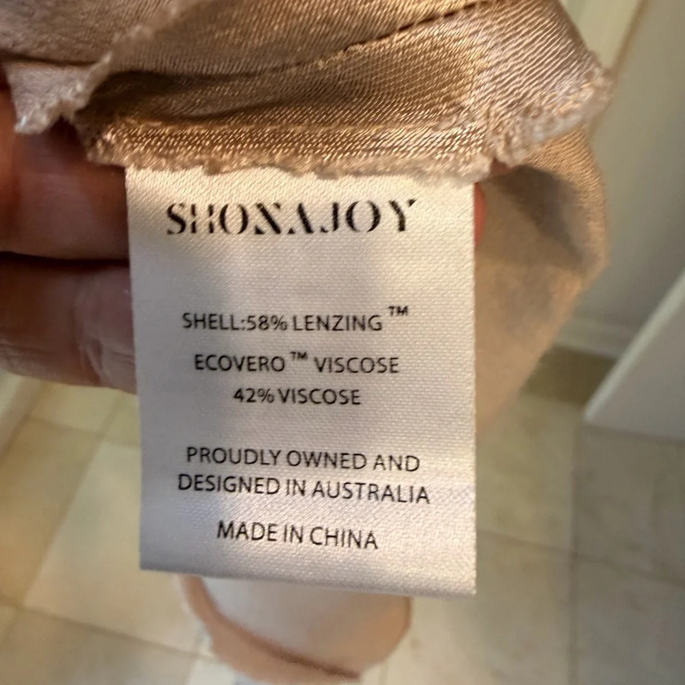 Shona Joy La Lune High Neck Midi Dress – Gold, Cocktail, Evening, Elegant, Sz 4 - Picture 14 of 16